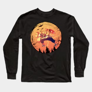 Thunder Breathing Zenitsu Design Long Sleeve T-Shirt